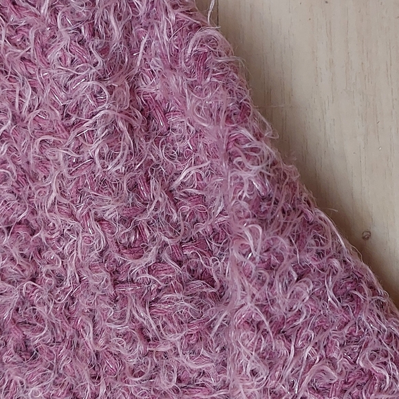 Pink Fuzzy Sweater - Picture 2 of 6
